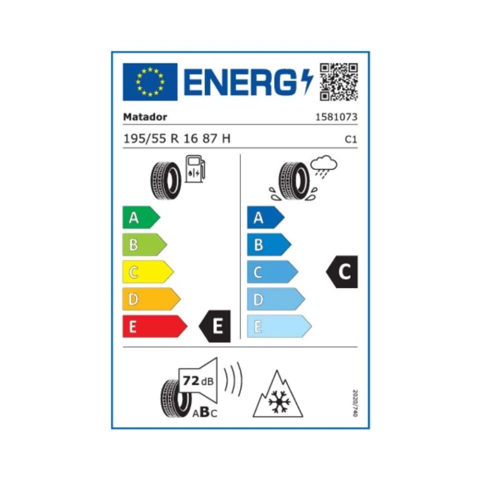 Matador 195/55R16 All Weather Evo Mp62 87H (Üretim Yılı:2025)