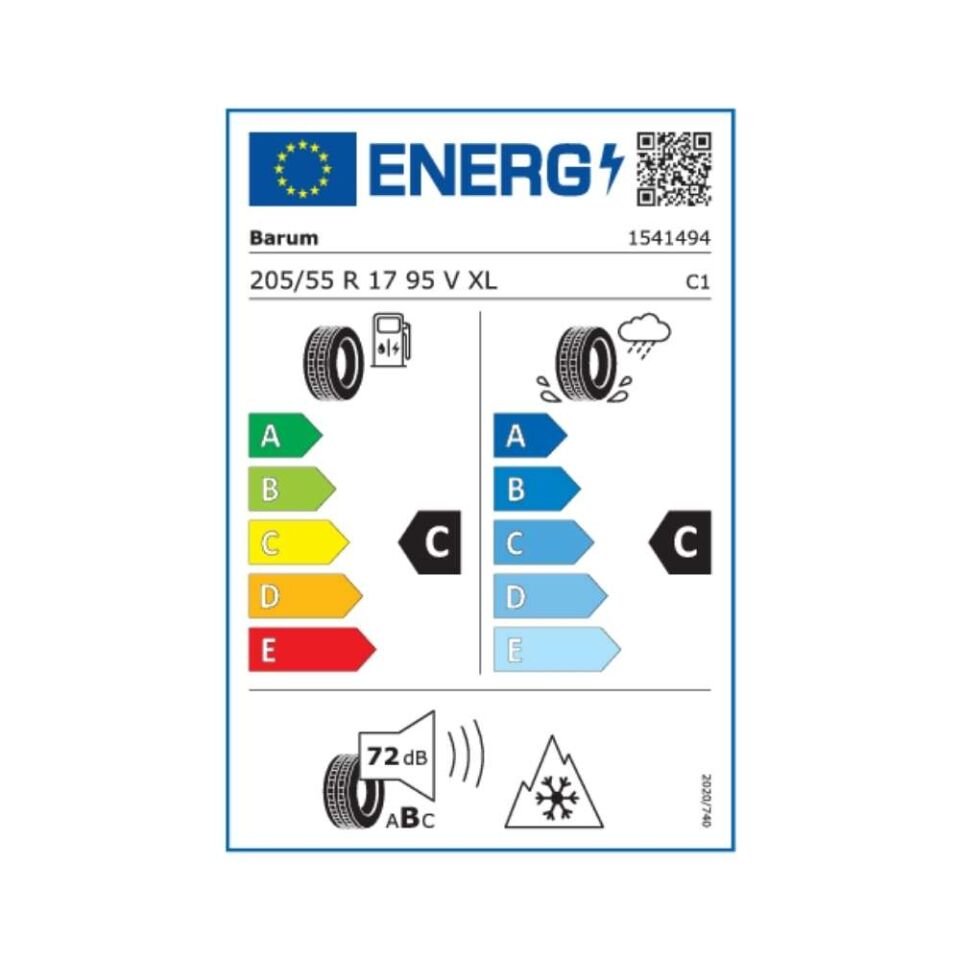 Barum Polaris 6 205/55 R17 95V XL FR  (Üretim Yılı:2025)