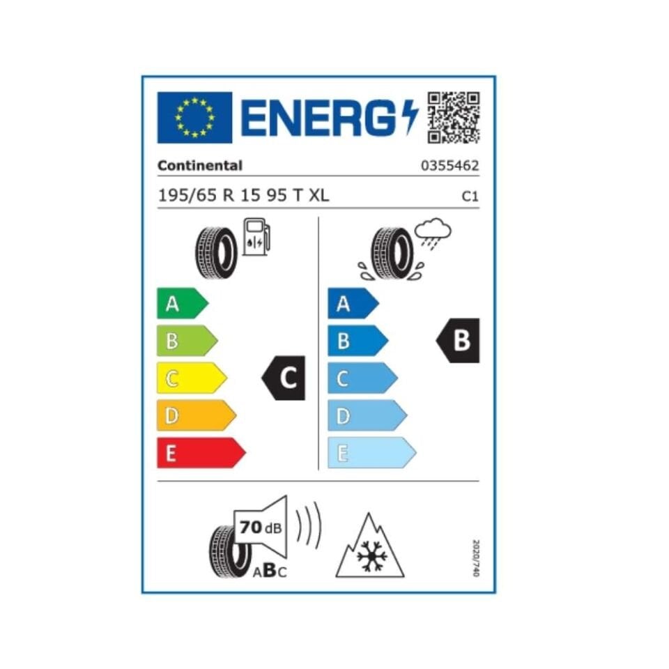 Continental 195/65R15 Winter Contact Xl Ts870 95T (Üretim Yılı:2025)