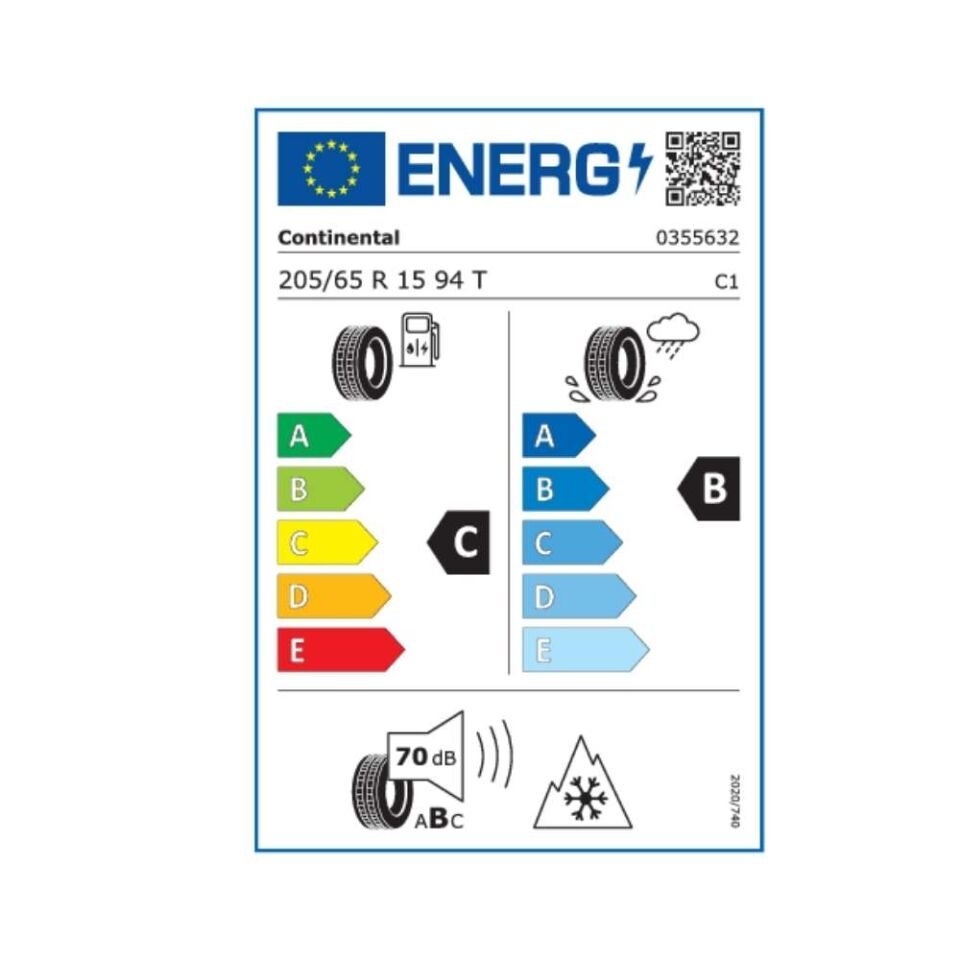 Continental 205/65R15 Winter Contact Ts870 94T (Üretim Yılı:2025)