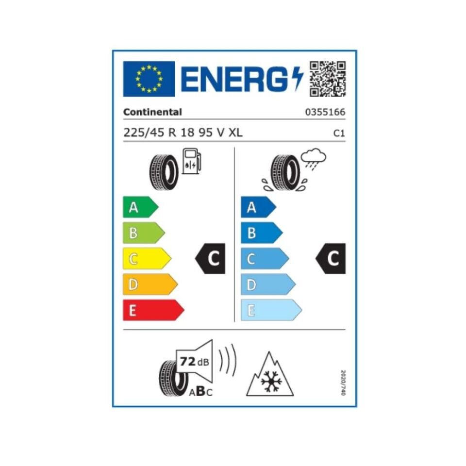 Continental WinterContact TS 860 S 225/45 R18 95V X SSR XL (Üretim Yılı:2025)