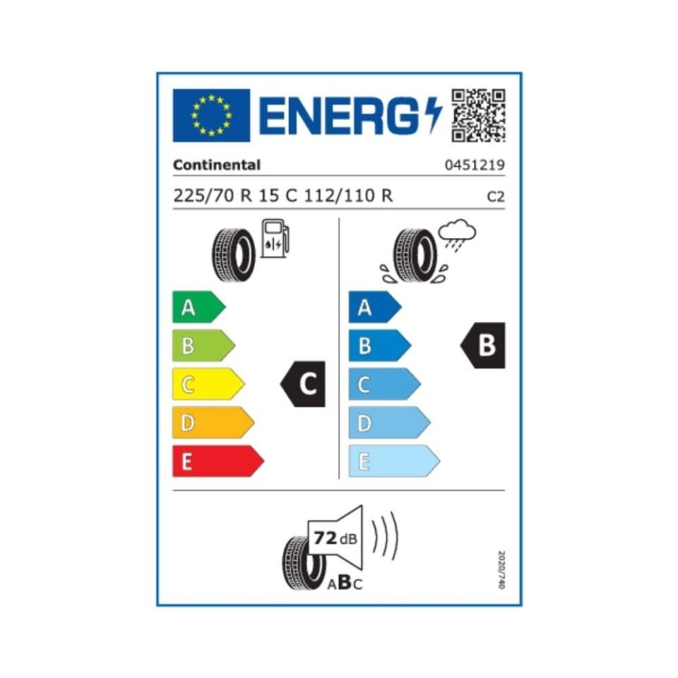 Continental 225/70R15C Van Contact Ap 112/110R (Üretim Yılı:2024)