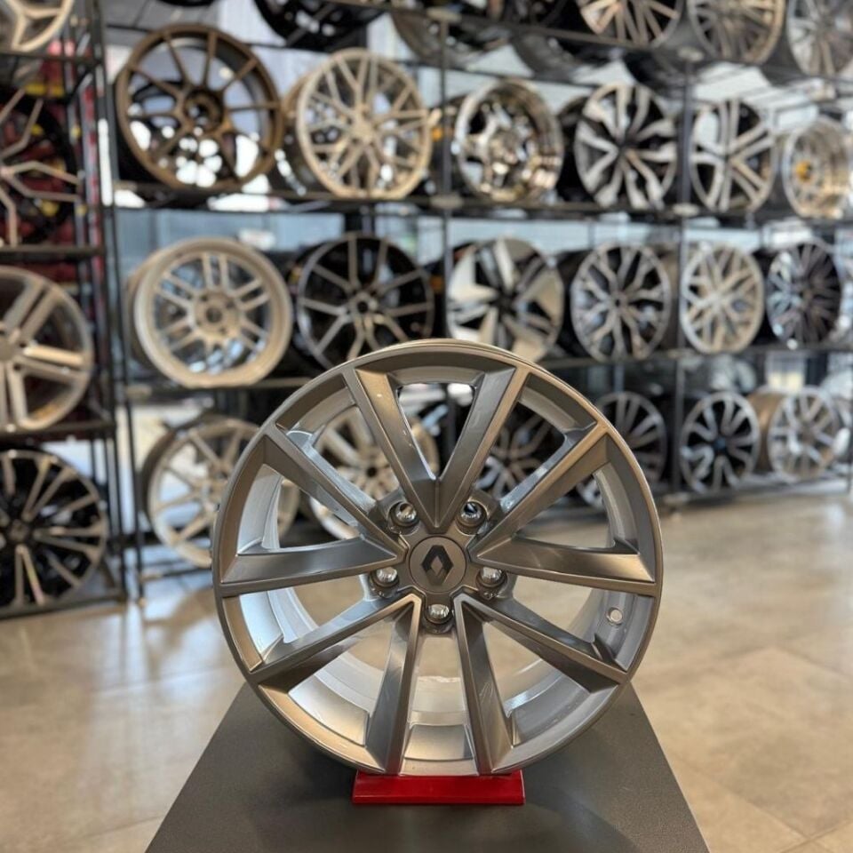 EMR S1009-02 16 İnç 7J 5x114.3 ET35 66.1 Silver Gloss Jant Modeli (Takım)