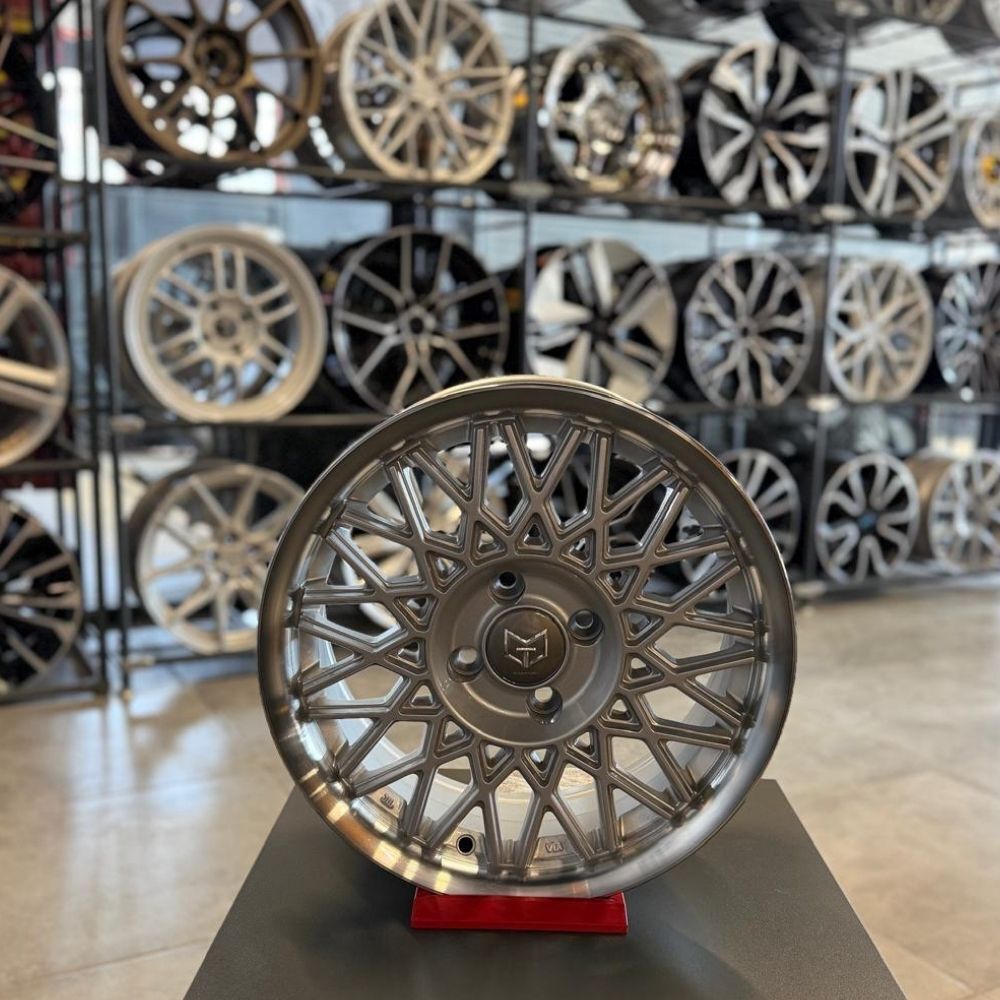 MAC TORK-3375 15 İnç 6.5J 4x100 ET35 73.1 Silver + Lip Jant Modeli  (Takım)