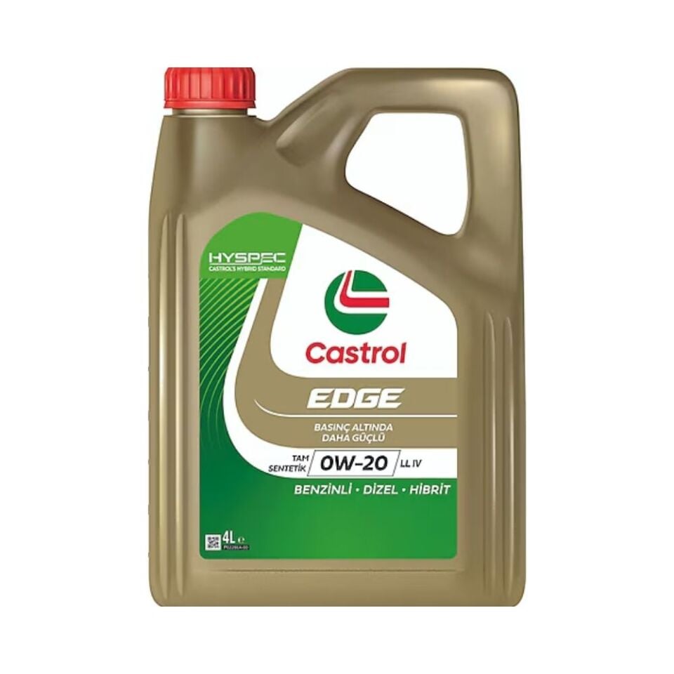Castrol Edge 0W-20 LL IV 4 lt (Üretim Yılı:2026)