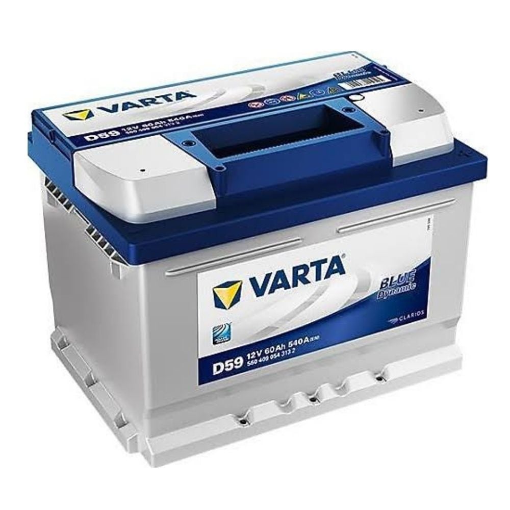 Varta Blue Dynamic D59 Alçak Tip 12 V 60 Ah 540 CCA Akü  (Üretim Yılı:2024)⚠️Eski Akü İadesiz Fiyatıdır