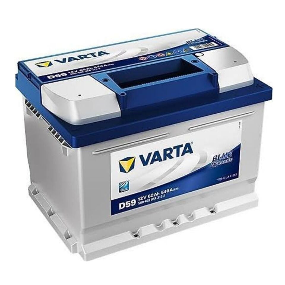 Varta Blue Dynamic D59 Alçak Tip 12 V 60 Ah 540 CCA Akü (Üretim Yılı:2025)